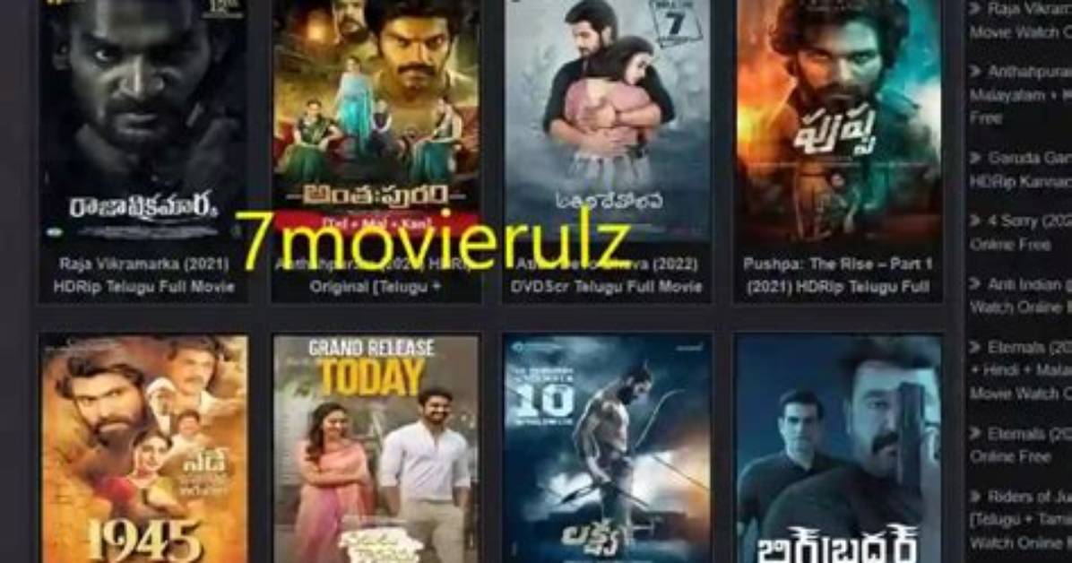 7Movierulz. Telugu: Your Ultimate Source for Telugu Movies