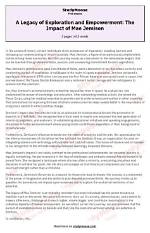 A Legacy of Empowerment and Impact