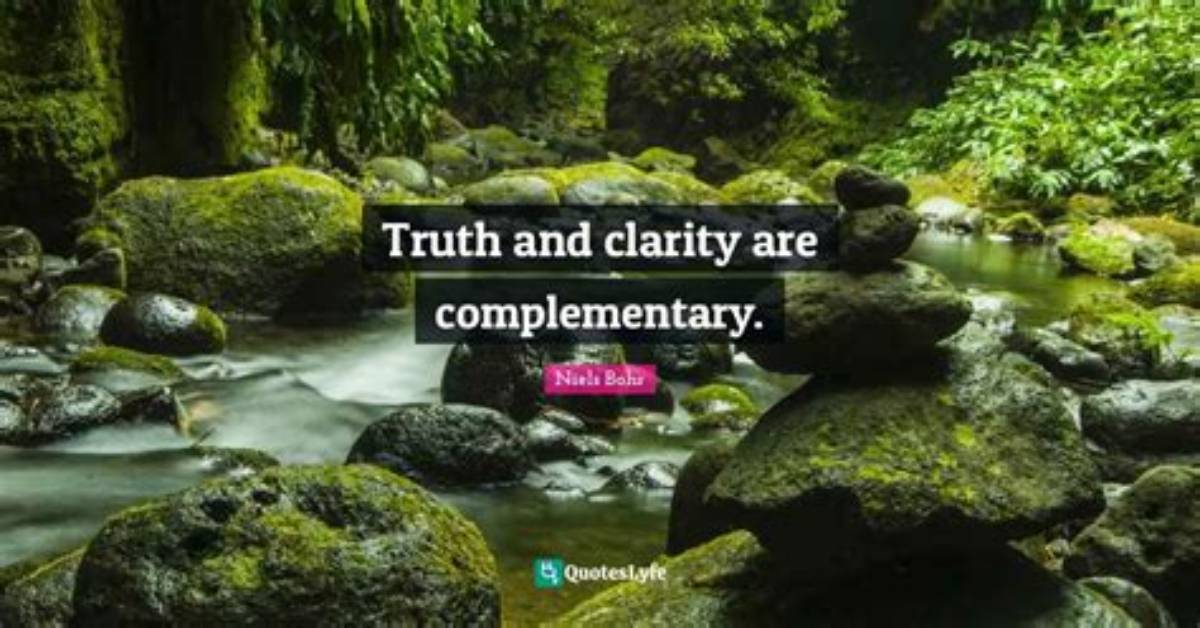 A Quest for Truth and Clarity