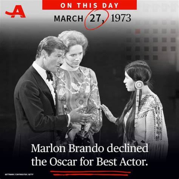
Activity Brando’s Oscar turned down was 75 