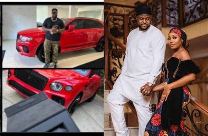 
Adewale Adeleke’s Wife Celebrates As Husband Acquires Custom-made Bentley Bentayga 