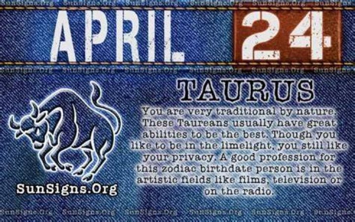 April 24 Horoscope and Zodiac