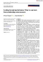 Beyond the Tennis Court and Marital Status