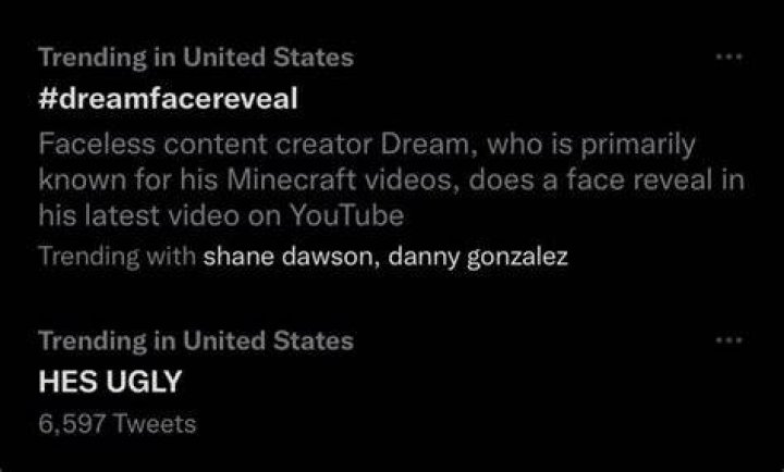 
Dream Face Reveal: Reason Behind Hesugly Hashtag On Twitter 