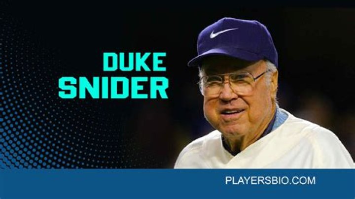 Duke Snider - Trivia, Family, Bio