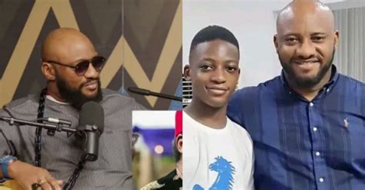 
“First Son And Last Son” -Nollywood Actor, Yul Edochie Writes As He Shared Photo With His Eldest Brother 