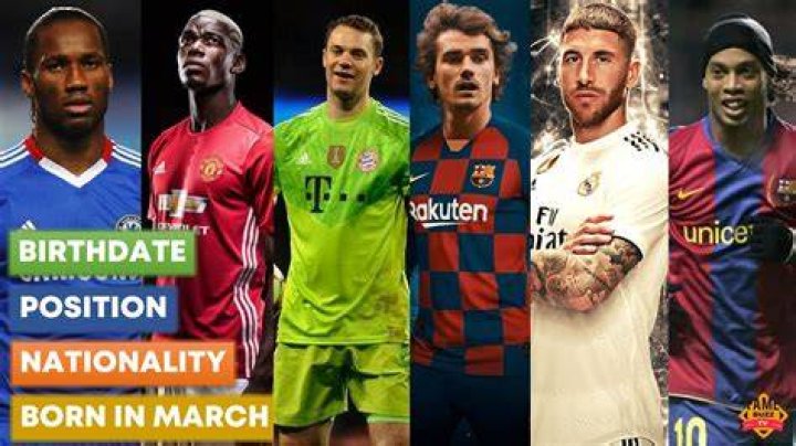 Football Players Born March 30
