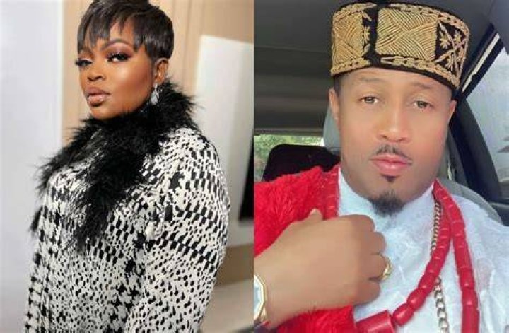 
Funke Akindele Sweetly Celebrates Mike Ezuruonye 