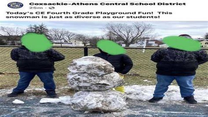 
“Glitch in the simulation again”: Racist dirty snowman controversy explained as netizens weary of backlash 