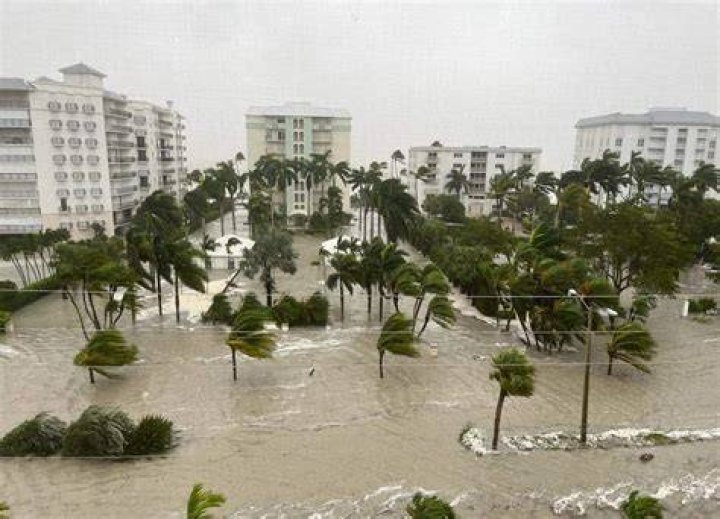 
Hurricane Ian Flood Waters Leave Fla. Driver Stranded: See Rescue Workers Pull Woman from Her Car 