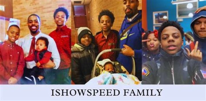 Ishowspeed Parents: Meet Dad Darren Watkins And Mom, Siblings And Family