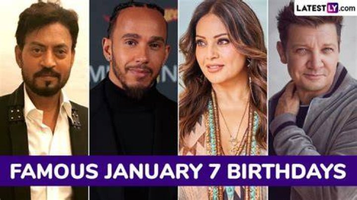 January 7 In Entertainment | Famous Birthdays