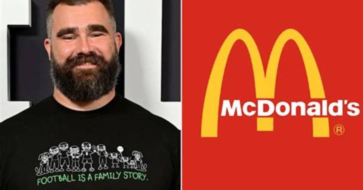 Jason Kelce and Mcdonald's: a Match Made in Fast Food Heaven