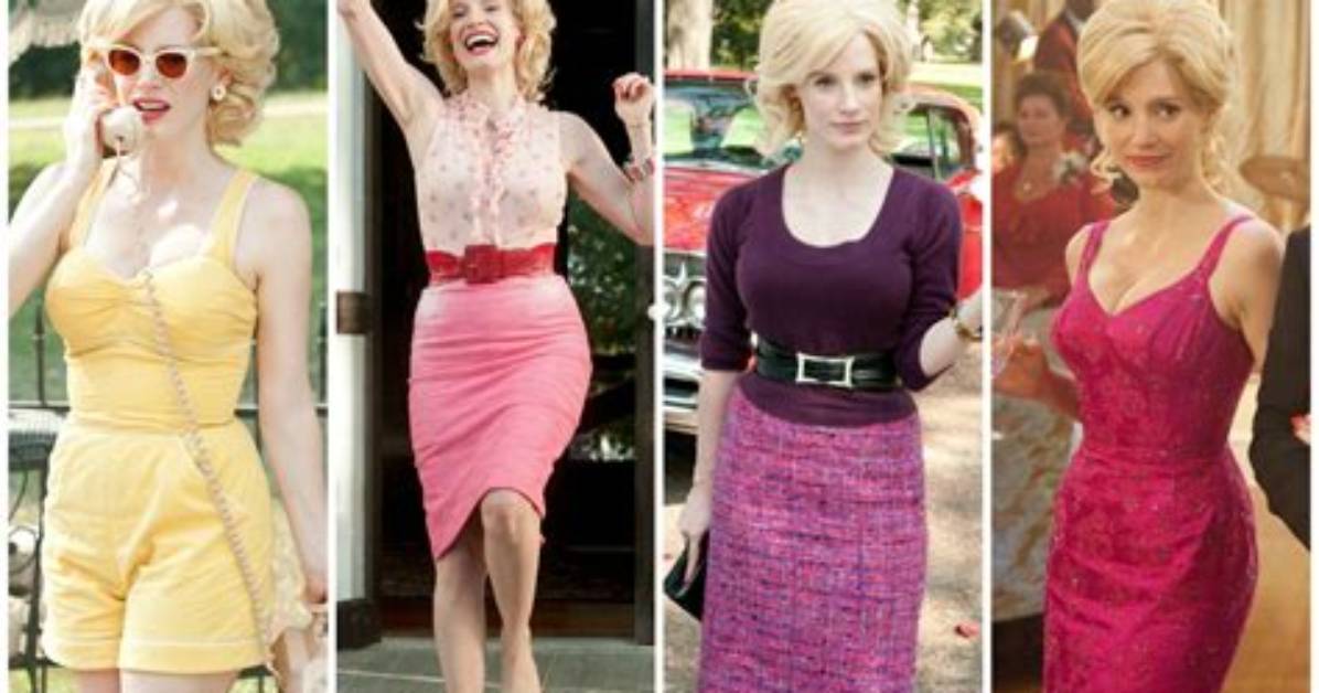 Jessica Chastain as Celia Foote in 'The Help'.