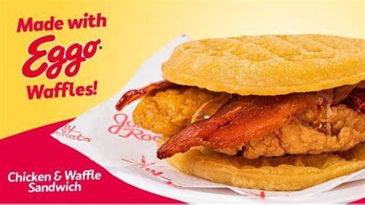 
Johnny Rockets introduces new Eggos Chicken and Waffle Sandwich for a limited time 