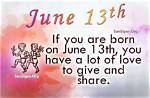 June 13 Famous Birthdays - Sunsigns. Org ·
