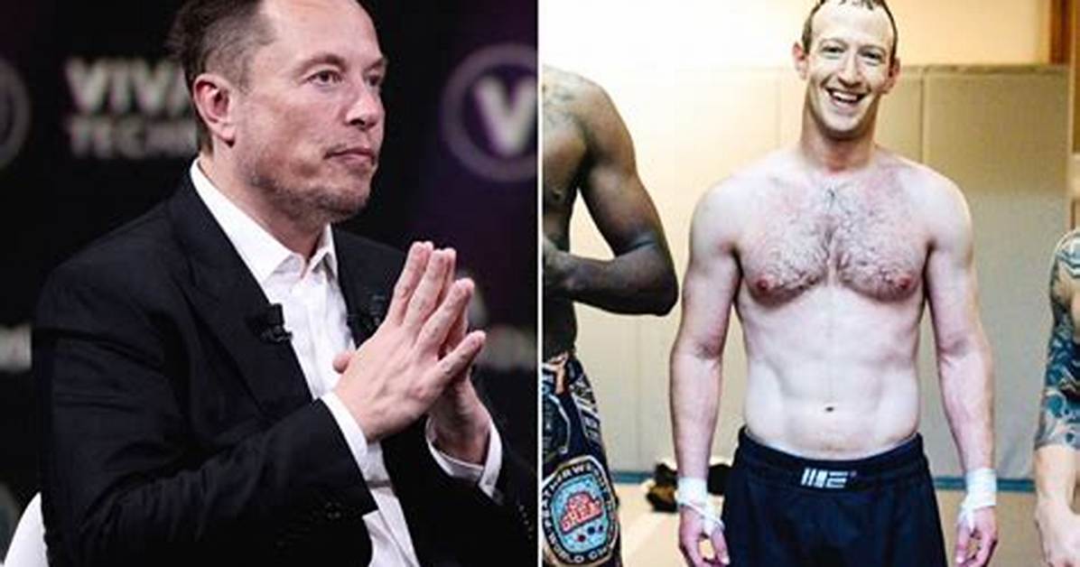 Mark Zuckerberg Shows off His Muscles in Shirtless Photo with Ufc Champions