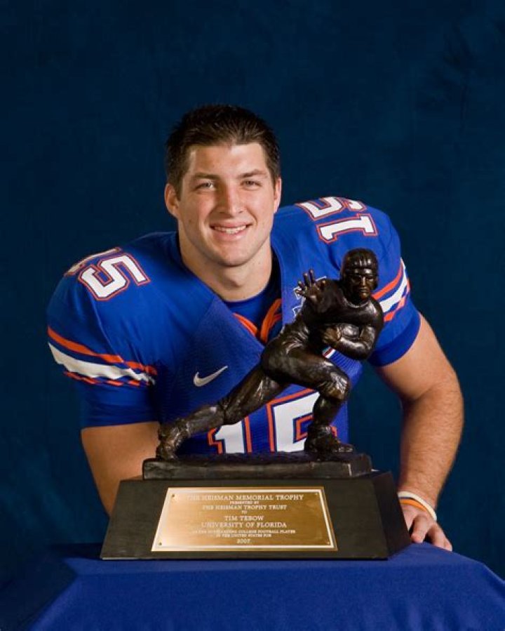 
NFL Player Tim Tebow Sister Christy Tebow Allen Is A Heisman Trophy Winner 