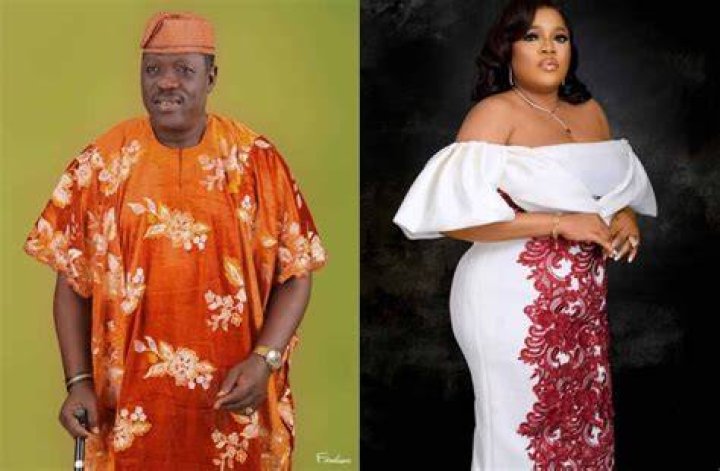 
Nollywood Actress Toyin Abraham Celebrates Taiwo Hassan on his birthday. 