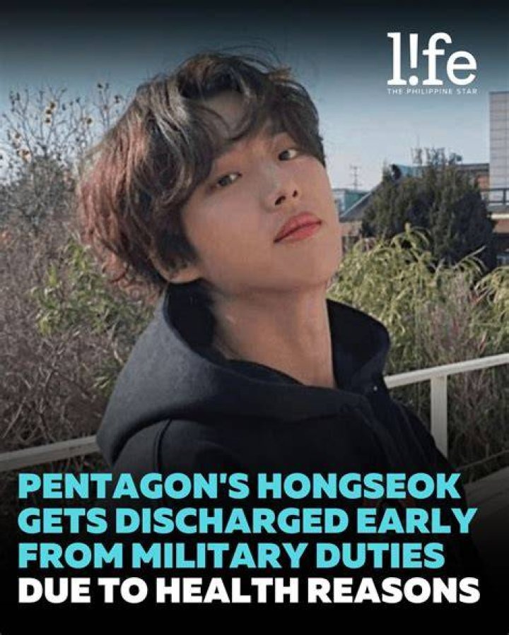 
PENTAGON’s Hongseok faces early discharged from military service due to health concerns. 