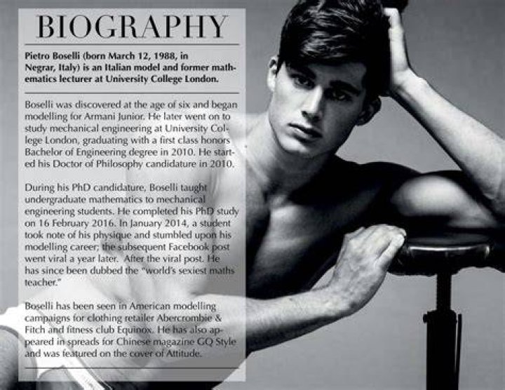 Pietro Boselli Height, Weight, Net Worth, Age, Birthday, Wikipedia, Who, Instagram, Biography