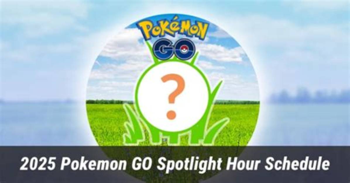 Pokemon Go Spotlight Hour Schedule for April 2023