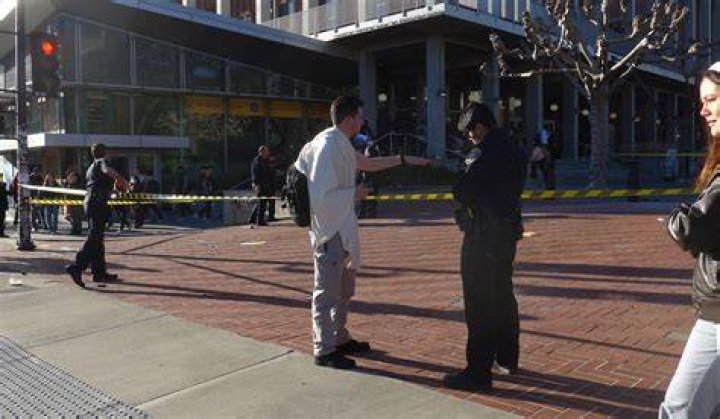 
Police investigate man who set himself on fire outside UC Berkeley’s Sproul Plaza 