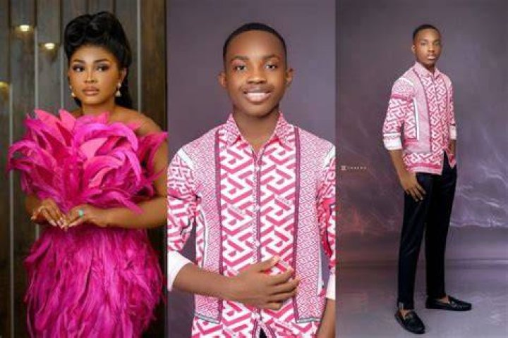 
Reactions as Nollywood actress, Mercy Aigbe poses with her son in new photos shared on Instagram. 