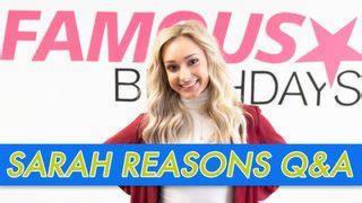 Sarah Reasons Highlights | Famous Birthdays