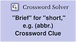 Senator, E. G. , in Brief Crossword Clue
