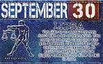 September 30 Zodiac Horoscope Birthday Personality