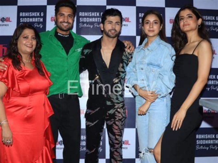 
Shehnaaz Gill attends Aladdin fame Siddharth Nigam’s birthday bash 