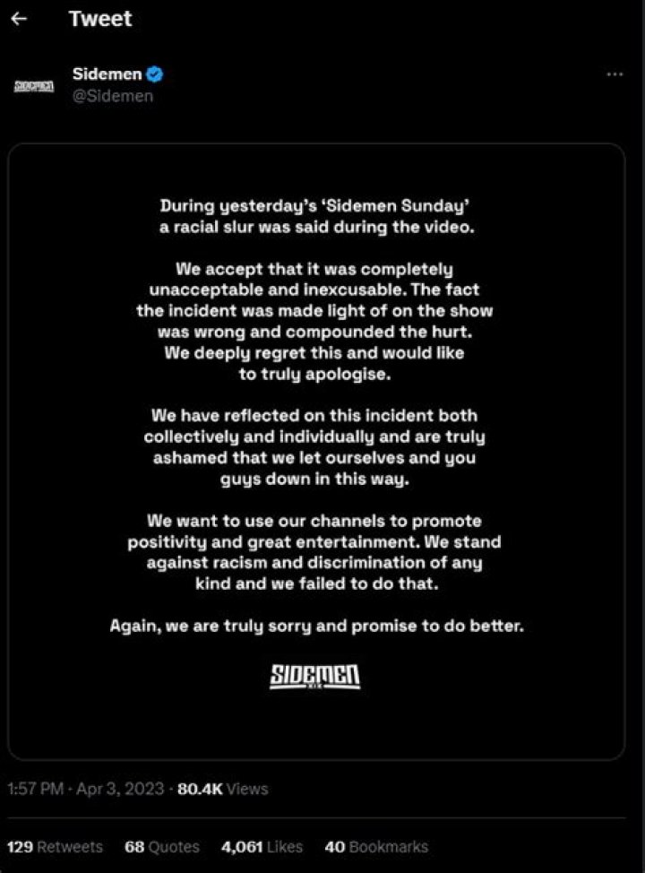 
SIDEMEN Video & Pics Viral On Twitter, Reddit and Instagram 