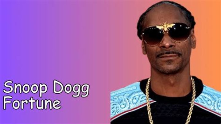 Snoop Dogg Fortune, Salaire & Carrière