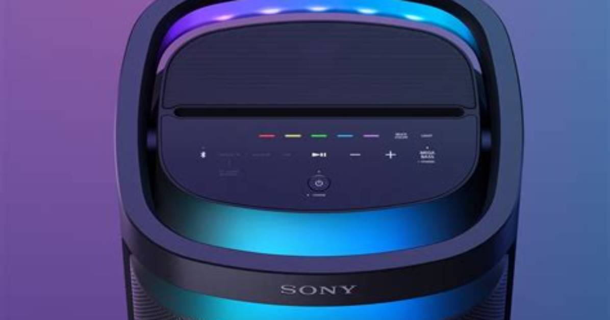 Sony's Srs-Xv900 Takes Its Party Speakers to the Next Level