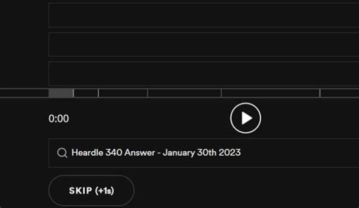 
Today’s Heardle: Clues and answer for Tuesday, January 3, 2023 