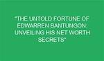 Unveiling His Age and Net Worth
