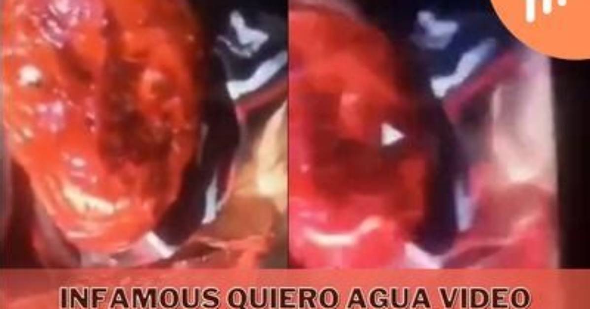 Unveiling the Mystery Behind Quieres Agua Gore