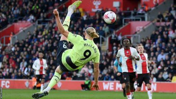 
Video: Erling Haaland scores a bicycle kick vs Southampton, takes Premier League goal tally to 30 
