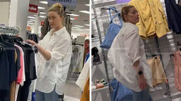 
What has become of Amber Heard? After visiting TJ Maxx, the Aquaman actress was seen food shopping. 