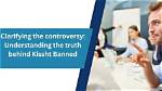 What's the Truth Behind the Controversy?