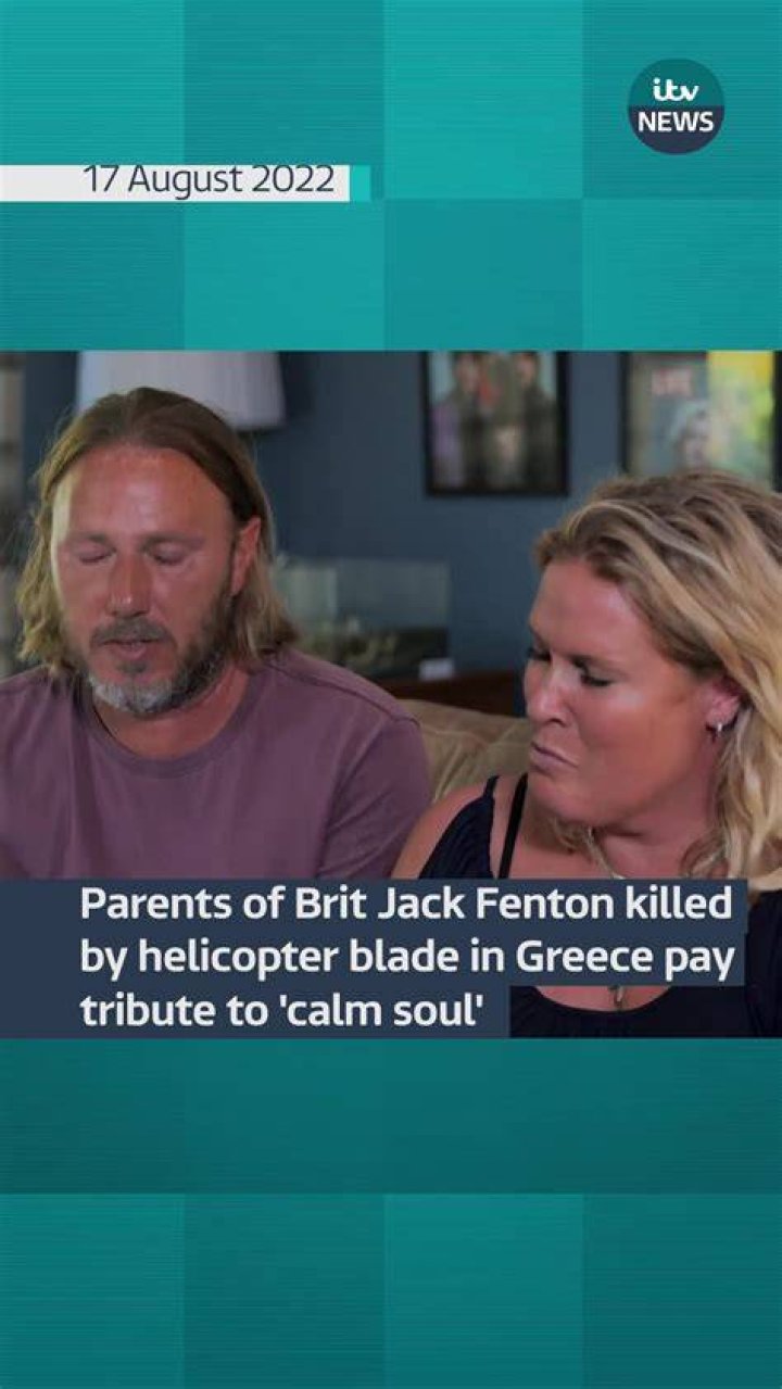 
Who Is Jack Fenton’s Mother Victoria Fenton? Briton’s Boy Killed in Greek Helicopter Accident 
