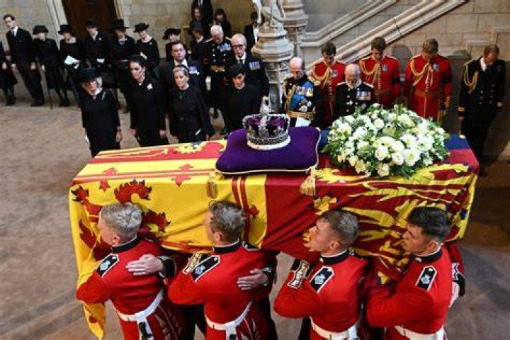 
Why is the Royal Standard flag draped over Queen Elizabeth II’s coffin? 